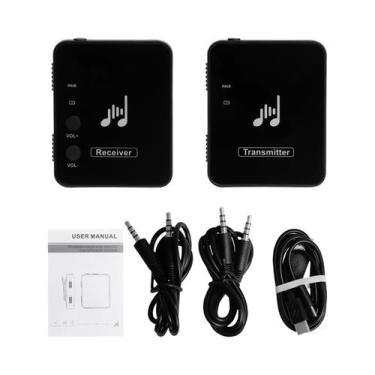 Imagem de Fone De Ouvido Sem Fio Recarregável Com Transmissor E Receptor M-VAVE 