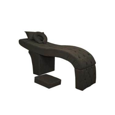 Imagem de Maca Estética Bela E Escada Para Extensão De Cílios Veludo - SOFA STOR