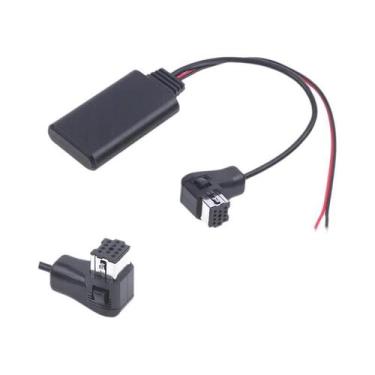 Imagem de Receptor de áudio compatível com bluetooth para carro, adaptador aux d
