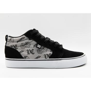 Imagem de Tênis DC Shoes Anvil La Mid W Black/Grey/White-BLACK/GREY/WHITE-34-Feminino