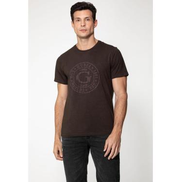 Imagem de Camiseta G Relevo Marrom-Masculino
