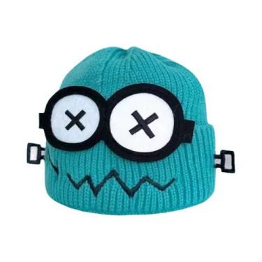 Imagem de Gorro De Inverno Feminino Quente E Confortável Com Estampa De Desenho 