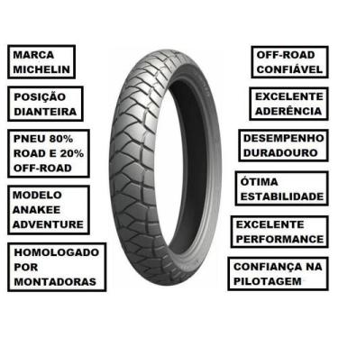 Imagem de Pneu Michelin Dianteiro 120/70-19 Anakee Adventure Multistrada 1200 En
