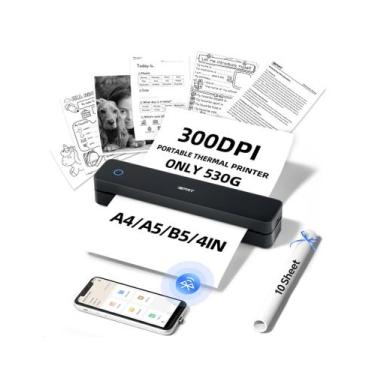 Imagem de Impressora térmica portátil iDPRT MT610 300DPI com Bluetooth