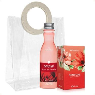 Imagem de Kit Presente Phytoderm Sensual: Água Perfumada 250ml e Deo Colonia 100