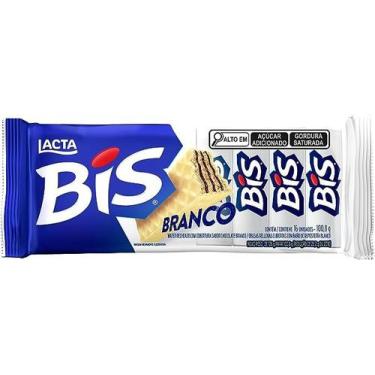Imagem de Biscoito Wafer Bis Branco 100,8g