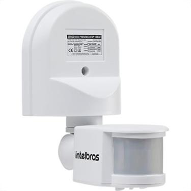 Imagem de Sensor De Presenca + Fotocelula Intelbras Parede 180º Com Suporte Arti