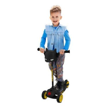 Imagem de Patinete Skatenet Batman Preto Bandeirante