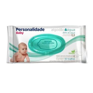 Imagem de Lenço Umedecido Personalidade Algodão e Água C50 - EUROFRAL