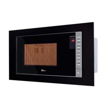 Imagem de Micro-ondas de Embutir Fischer Fit Line 25L com Moldura Preta - 220v, 
