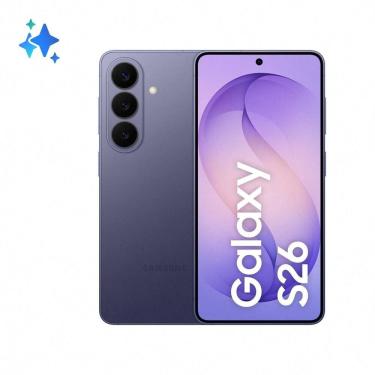 Imagem de Smartphone Samsung Galaxy S26 5G 12GB 256GB Câmera 50MP Tela 6.3" Violeta