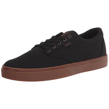 Imagem de Etnies Tênis de skate masculino ecológico Fuerte, Preto/Goma, 7.5