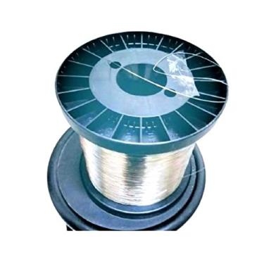 Imagem de Linha De Aço Inox Polido Brilhante Mole 0,20 mm 810 Mt - 200 G