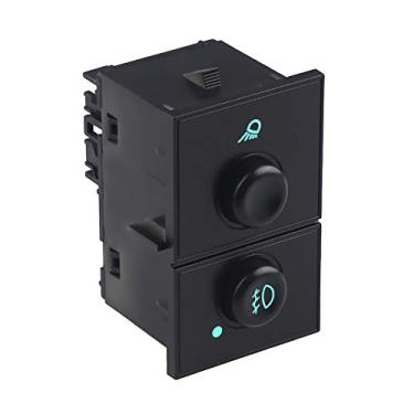 Imagem de WMPHE Compatível com interruptor de farol de carga e neblina Chevy, GMC e Cadillac Silverado, 2500 HD, 3500, Suburban 2500, Tahoe, Sierra 1500, Yukon XL, substitui D7096C, 15143597, 1S14820, 15076588