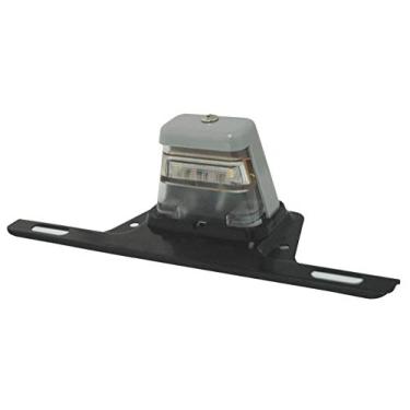 Imagem de Luzes de placa de carro de reboque LED com suporte [certificado SAE/DOT] Universal [impermeável] Placas de licenças de caminhão RV Luzes [resistentes] Cortesia automotiva Luzes de etiqueta - Segurança ATV e lâmpada de barco - Cinza