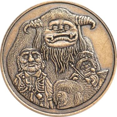 Imagem de Labyrinth | Should You Need Us Bronze Friendship Token