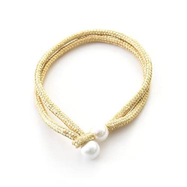 Imagem de Laços de cortina em estoque Laços de cortina retráteis ajustáveis Porta-cortinas com fivela de cortina, Dourado, 4 peças