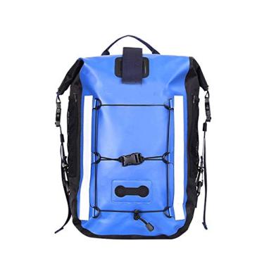 Imagem de Saco impermeável à prova d'água 25l alças ajustáveis ​​Alça aprimorada é fácil de transportar e usar Proteja o documento em dinheiro da câmera de água e sujeira para natação na praia, caiaque, caminhada, resistente ao desgaste