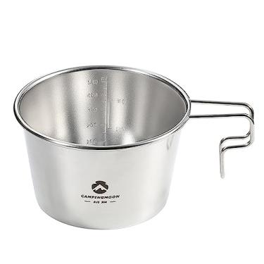 Imagem de JOYID Copo Sierra de aço inoxidável 600 ml para acampamento ao ar livre, caminhada, mochila, piquenique