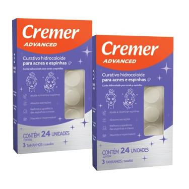 Imagem de Curativo Hidrocoloide Cremer Para Acnes E Espinhas - 2 Caixas