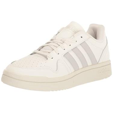 Imagem de adidas Originals Tênis masculino Postmove Low, Branco/Giz Branco/Cinza Um, 7