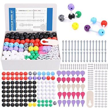 Imagem de Modelo Molecular para Química - Kit com 307 Peças - Conjunto para Estudantes e Professores
