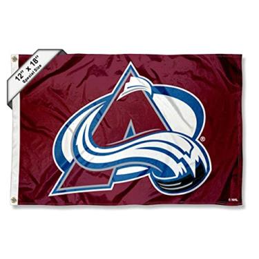 Imagem de WinCraft Colorado Avalanche Boat Marine and Golf Cart Flag