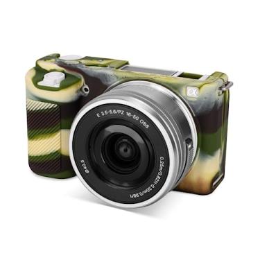 Imagem de Rieibi Capa de Silicone Macia para Sony ZV-E10, Estojo de Câmera com Abertura de Bateria e Acessórios, 9 Cores Disponíveis