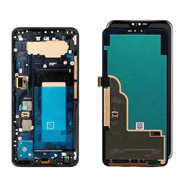Imagem de SHOWGOOD LCD para LG V50 ThinQ LM-V500 LM-V500N LM-V500EM LM-V500XM LM-V450PM LM-V450 Conjunto de digitalizador de tela LCD (preto sem moldura)