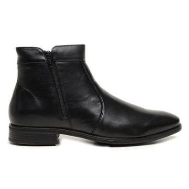Imagem de Bota Social Jota Pe Preta Alessi Boot 86651-Masculino