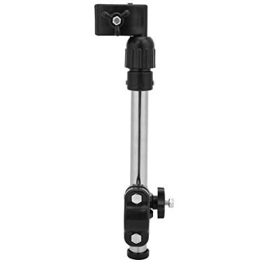 Imagem de Zaweliyo Aço Inoxidável Engrossar Bicicleta Pára-sol Guarda-chuva Suporte Suporte de Montagem Ciclismo Acessório Prata (Suporte de guarda-chuva para ciclismo)