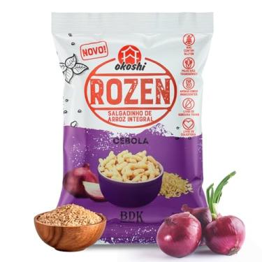 Imagem de OKOSHI - Rozen de Cebola - Snacks Saudáveis de Baixa Caloria, Lanches Fit para a Dieta, Salgadinho Japonês - Vegano, Sem Glúten, Sem Lactose, Sem Gordura Trans, Kosher - 50g