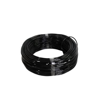 Imagem de Fio cabo flexível 6mm preto - 50 metros