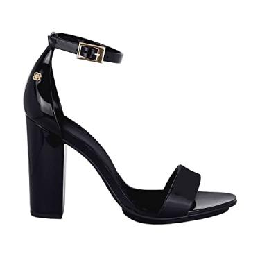 Imagem de Sandália Feminina Alexa J-Lastic Preto Petite Jolie PJ2067