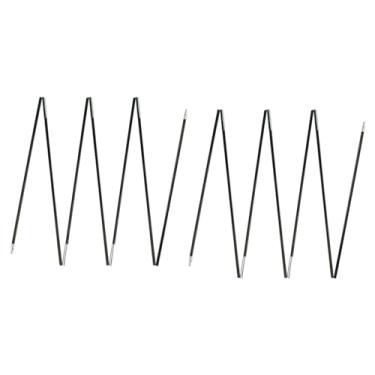 Imagem de MERIGLARE Pólos de Barraca de Fibra de Vidro de Substituição Preto Pré-montado Pólos de Tenda Fácil de Instalar Haste de Fibra de Vidro Leve para Tendas de Pesc, 3,2 m de pessoa solteira