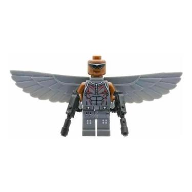 Imagem de Bloco De Montar Falcão Capitão América