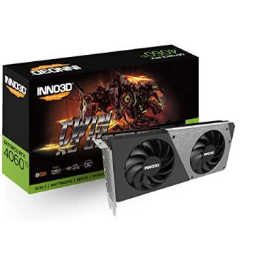 Imagem de PLACA DE VIDEO INNO3D GEFORCE RTX 4060 TI TWIN X2 OC, 8GB, GDDR6, 128-BIT, N406T2-08D6X-171153N