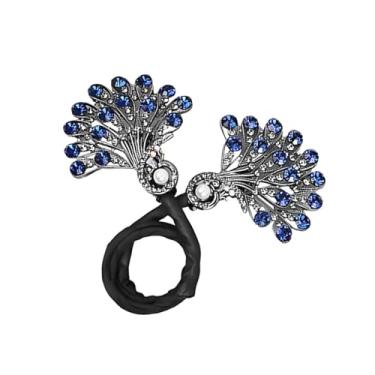 Imagem de Generic Cabelo bun cabelo bun donut maker temperamento hairband maker brilhante curling grampos de cabelo ferramentas estilo para meninas senhora, estilo B