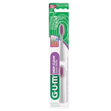 Imagem de Refil Escova Dental Sonic Deep Clean GUM, cerdas macias, 2 unid, Gum, Sortidas