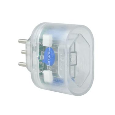 Imagem de DPS IClamper Pocket  Proteção P/ Eletrônicos 2P+T 10A Transparente Ref. 010199 - Clamper DPS IClamper Pocket Proteção P/ Eletrônicos 2P+T 10A Transparente Ref. 010199 - Clamper