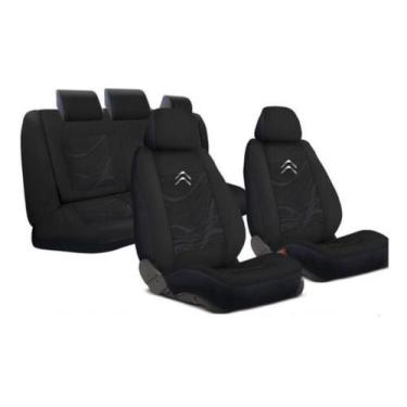 Imagem de Capa banco carro tecido grosso conjunto completo Citroen C4 / c4 palla