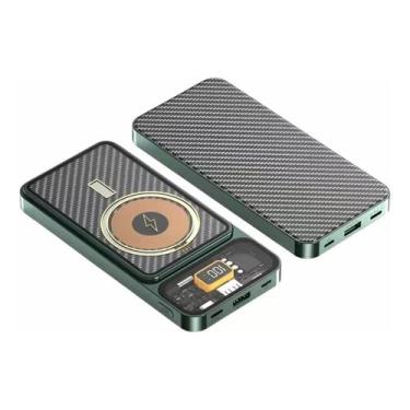Imagem de Bateria Portátil Power Bank Indução Wireless 10000mah - Hmas