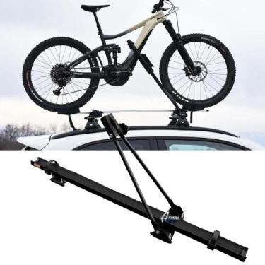 Imagem de Transbike Automotive Rack Suporte Bicicleta Teto Aluminio BK
