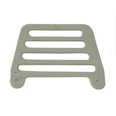 Imagem de Passarinheira Plástica para Telha Duplan Cinza Embalagem com 100 unida