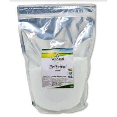 Imagem de Eritritol Cristal Puro Importado 1 Kg Wenutri, Adoçante, Sem sabor, 1k