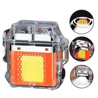 Imagem de Isqueiro Resistência Recarregável Usb Premium Portátil Led - Lighter L