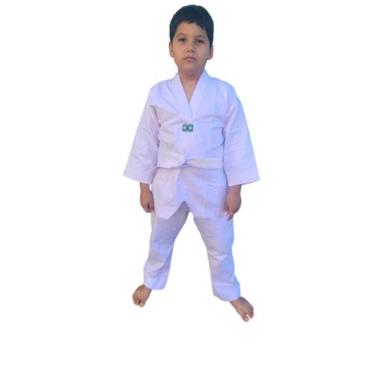 Imagem de Dobok Infantil Para Taekwondo em brim 100% Algodão. - Glulan Kimonos, 