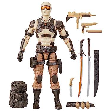 Imagem de G.I. Joe Classified Series Desert Commando Snake Eyes, Collectible G.I. Joe Action Figures, 92, 6-Inch Action Figures for Boys & Girls, with 9 Accessories