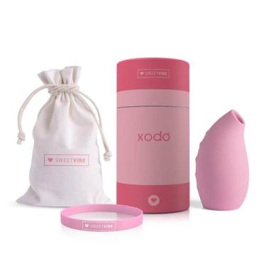 Imagem de Estimulador Sugador Recarregável Sweet Vibe Xodó Rosa - 8,4 cm x 4,8 c