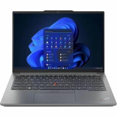 Imagem de Lenovo Notebook ThinkPad E14 Gen 5 21JR0019US 14" - WUXGA - 1920 x 1200 - AMD Ryzen 5 7530U Hexa-core (6 Core) 2 GHz - 16 GB RAM total - 8 GB de memória integrada - SSD de 256 GB - Cinza ártico